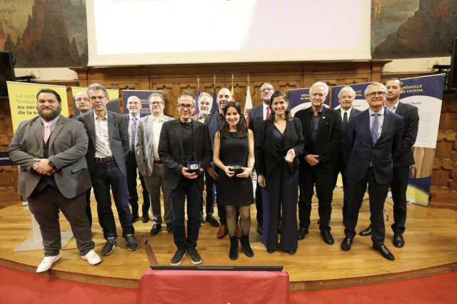 Presentation of the CNRS Crystal Medal to Marc Portail (CHREA) for his contribution to the analysis of Bennu samples (NASA OSIRIS-REx Mission)