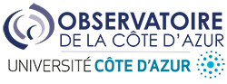  Le site de l'OCA Observatoire de la Côte d'Azur
